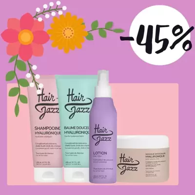 KEVADMÜÜK! HAIR JAZZ komplekt: šampoon + lotion + palsam + mask!